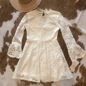 Gianni Bini little girls lace dress